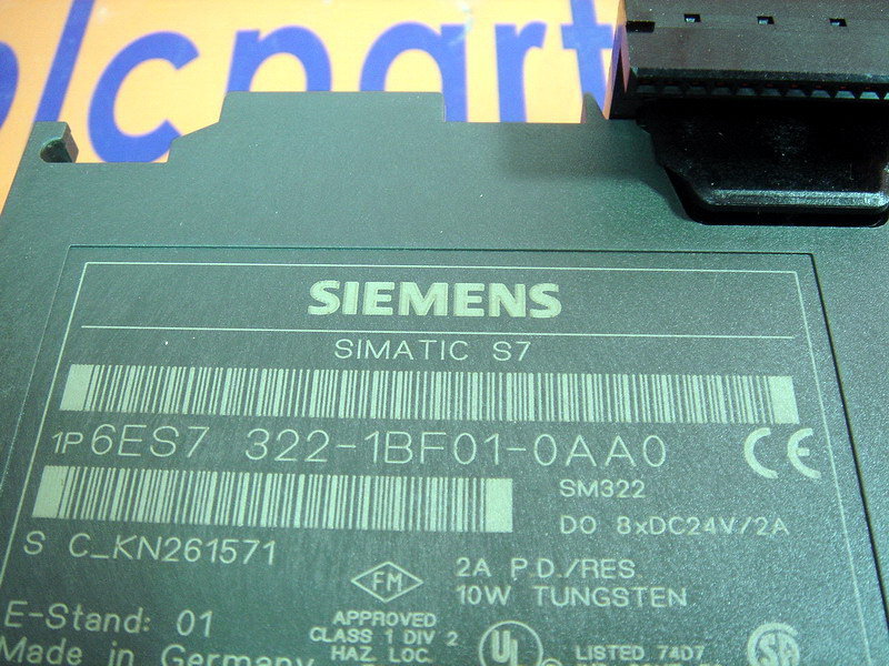 Lot De 4 Modules De Sortie Siemens SM322 6ES7 322-1BF01-0AA0 - 8 Sorties DC 24V/2A - Occasion Testé